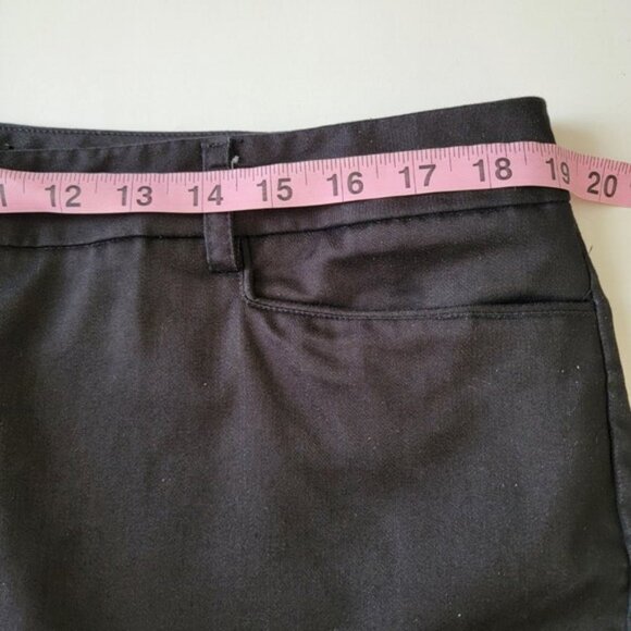 New York & Company Dress Trouser Pants Stretch Button Zip Black Size 14 Average - Picture 10 of 15